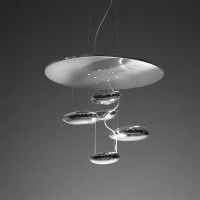Artemide Mercury Mini LED Suspension Lamp Polished Chrome