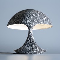 Martinelli Luce Cobra Table Lamp texture A. Femia & A. Simony