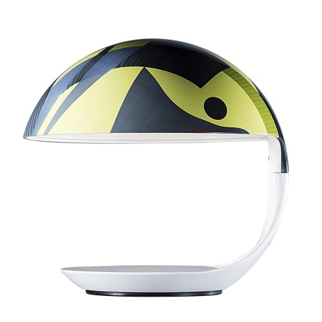 Martinelli Luce Cobra Table Lamp texture Alessandro Guerriero