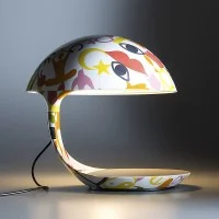 Martinelli Luce Cobra Table Lamp texture Donia Maaoui Martinelli Luce Cobra Table Lamp texture Donia Maaoui
