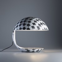 Martinelli Luce Cobra Table Lamp texture Emiliana Martinelli