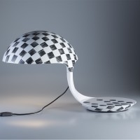 Martinelli Luce Cobra Table Lamp texture Emiliana Martinelli