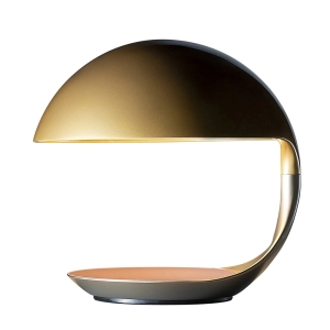 Martinelli Luce Cobra Lampada da Tavolo texture Angelo Micheli