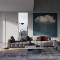 Lumina Elle Biemission LED Dimmable Floor Lamp