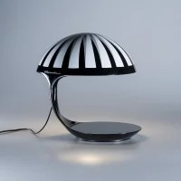 Martinelli Luce Cobra Lampada da Tavolo texture Marcello Morandini