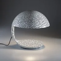Martinelli Luce Cobra Lampada da Tavolo texture Paola Navone
