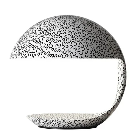 Martinelli Luce Cobra Lampada da Tavolo texture Paola Navone