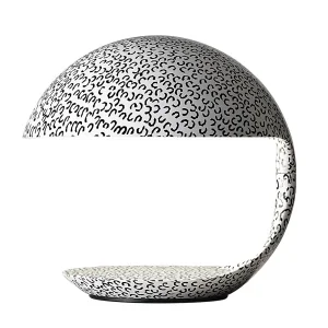Martinelli Luce Cobra Lampada da Tavolo texture Paola Navone