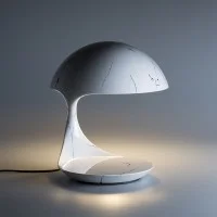 Martinelli Luce Cobra Lampada da Tavolo texture Paolo Orlandini