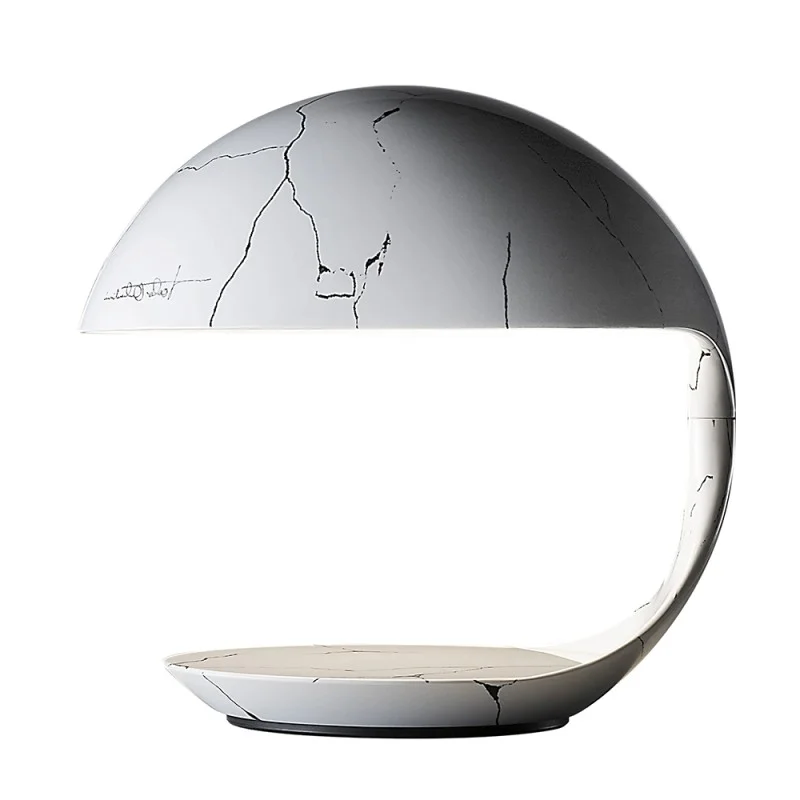Martinelli Luce Cobra Table Lamp texture Paolo Orlandini