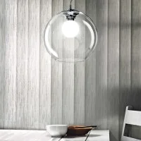 Ideal Lux Nemo Lampada da Sospensione a Sfera in Vetro Soffiato