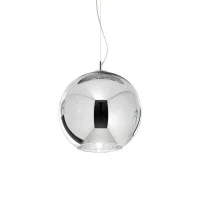 Ideal Lux Nemo D20 Spherical Suspension Lamp in Blown Glass