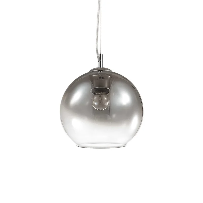 Ideal Lux Nemo D20 Spherical Suspension Lamp in Blown Glass Ideal Lux Nemo D20 Spherical Suspension Lamp in Blown Glass