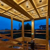 iGuzzini Trick 360° Radiale LED Lampada da Parete Soffitto IP66