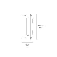 iGuzzini Trick 360° Radiale LED Lampada da Parete Soffitto IP66