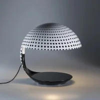 Martinelli Luce Cobra Lampada da Tavolo texture Luc Ramael