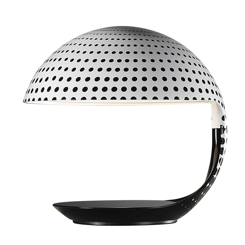 Martinelli Luce Cobra Table Lamp texture Luc Ramael