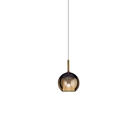 Penta Glo Mini Lampada a Sfera Iconica da Sospensione in Vetro