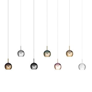 Penta Glo Mini Iconic Sphere Suspension Lamp in Glass