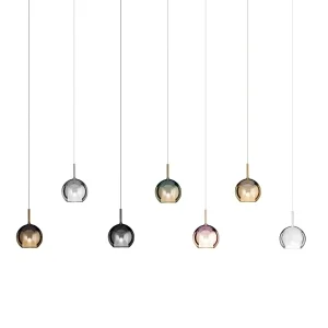 Penta Glo Mini Iconic Sphere Suspension Lamp in Glass
