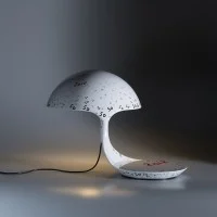 Martinelli Luce Cobra Lampada da Tavolo texture Marc Sadler