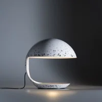 Martinelli Luce Cobra Lampada da Tavolo texture Marc Sadler