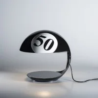 Martinelli Luce Cobra Lampada da Tavolo texture Studio Lucchi&Biserni