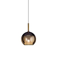 Penta Glo Medium Lampada Sferica Iconica da Sospensione in Vetro