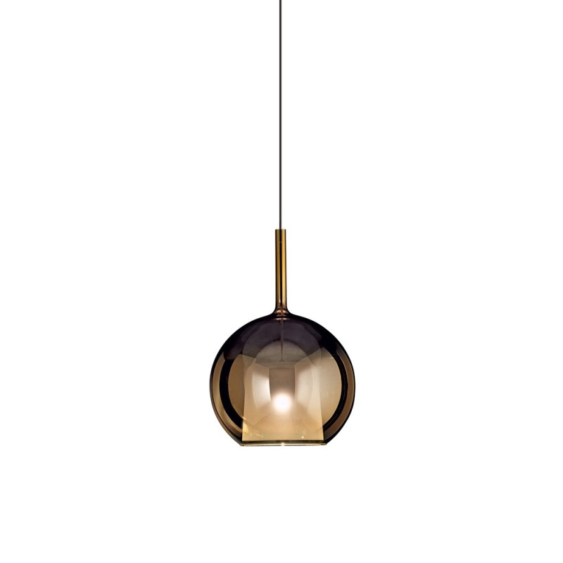 Penta Glo Medium Lampada Sferica Iconica da Sospensione in Vetro Penta Glo Medium Lampada Sferica Iconica da Sospensione in Vetro