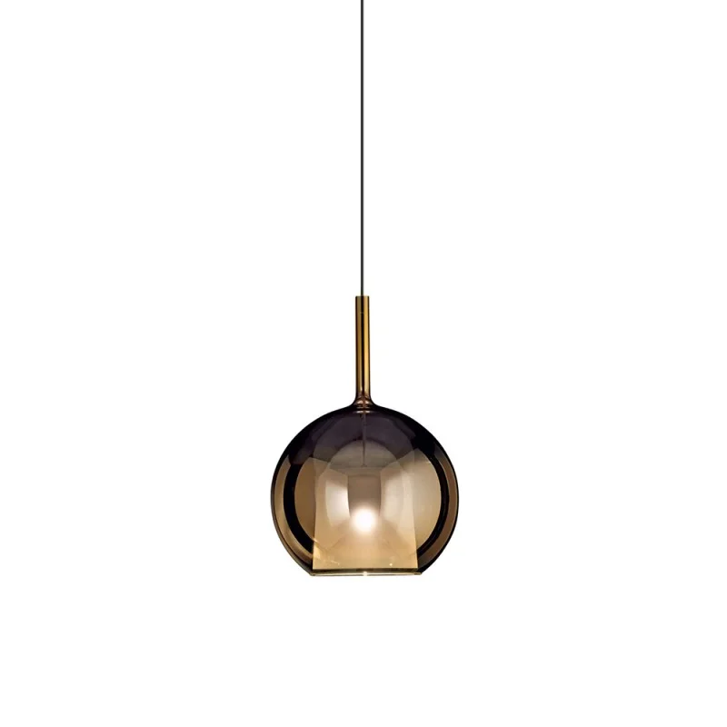 Penta Glo Medium Lampada Sferica Iconica da Sospensione in Vetro