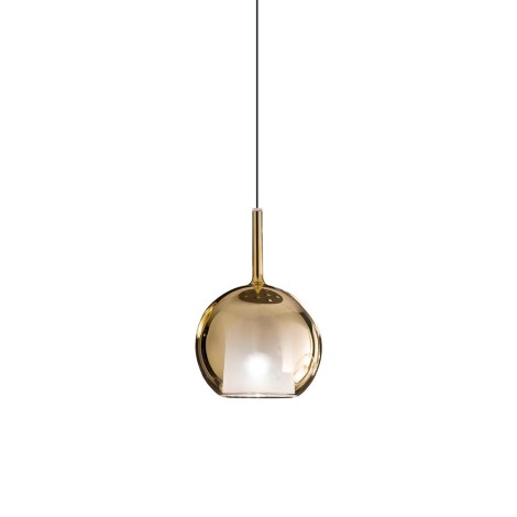 Penta Glo Medium Iconic Sphere Suspension Lamp in Glass