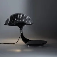 Martinelli Luce Cobra Lampada da Tavolo texture Brian Sironi