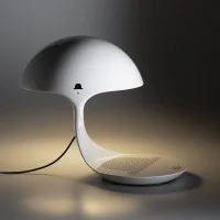 Martinelli Luce Cobra Lampada da Tavolo texture Studiòvo