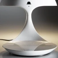 Martinelli Luce Cobra Lampada da Tavolo texture Studiòvo