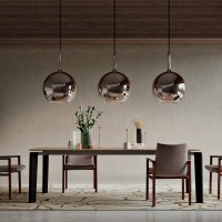 Penta Type D Ceiling Rose for Glo Maxi Spherical Suspension Lamp