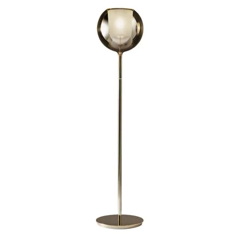 Penta Glo Lampada da Terra Elegante Dimmerabile con Diffusore Sferico
