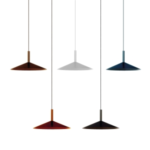 Penta Altura Modern Suspension Led Lamp with Conical Diffuser