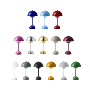 &Tradition Flowerpot VP9 Lampada da Tavolo Wireless Ricaricabile