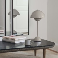 &Tradition Flowerpot VP3 Table Lamp with Power Cable