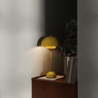 &Tradition Flowerpot VP3 Table Lamp with Power Cable