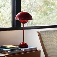 &Tradition Flowerpot VP3 Table Lamp with Power Cable