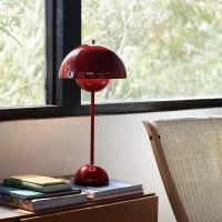 &Tradition Flowerpot VP3 Table Lamp with Power Cable
