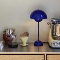 &Tradition Flowerpot VP3 Table Lamp with Power Cable