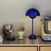 &Tradition Flowerpot VP3 Table Lamp with Power Cable