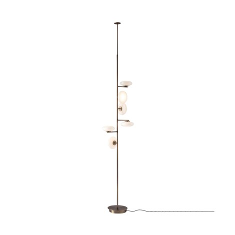 Penta Mamì Floor to Ceiling Adjustable Led Lamp Elegant and Dimmable