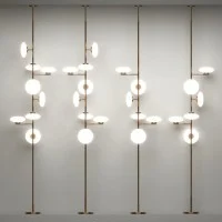 Penta Mamì Lampada Led da Terra a Soffitto Elegante Dimmerabile