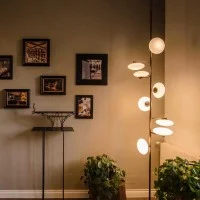 Penta Mamì Lampada Led da Terra a Soffitto Elegante Dimmerabile