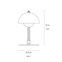 &Tradition Flowerpot VP4 Adjustable Table Lamp