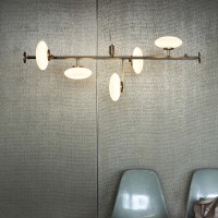 Penta Mamì Elegant and Dimmable Horizontal Suspension Led Lamp