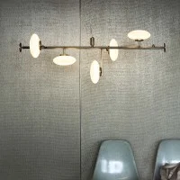 Penta Mamì Lampada Led da Sospensione Orizzontale Dimmerabile